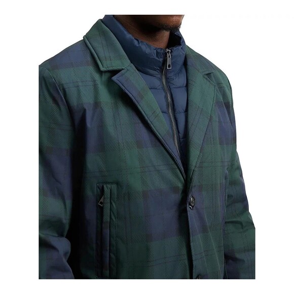 NEW HUNTER Aldgate Blackwatch Water Repellent Premium Blazer Twofer Coat XL - Picture 2 of 6